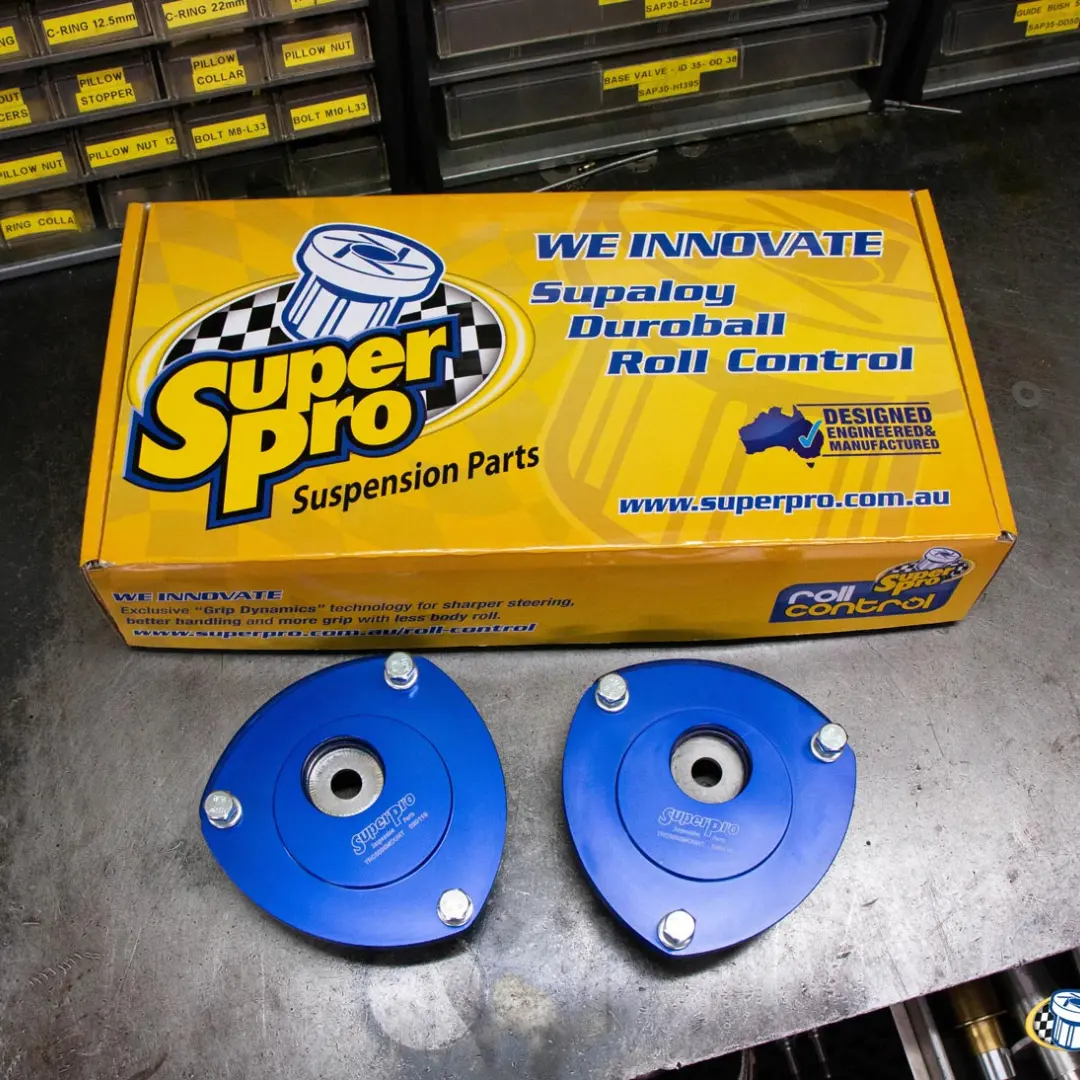 VAG MQB Offset Strut Mounts With Extra Camber - TRC5000