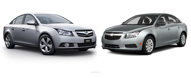 Holden/Chevrolet Cruze JG, JH (2008+) - New parts package