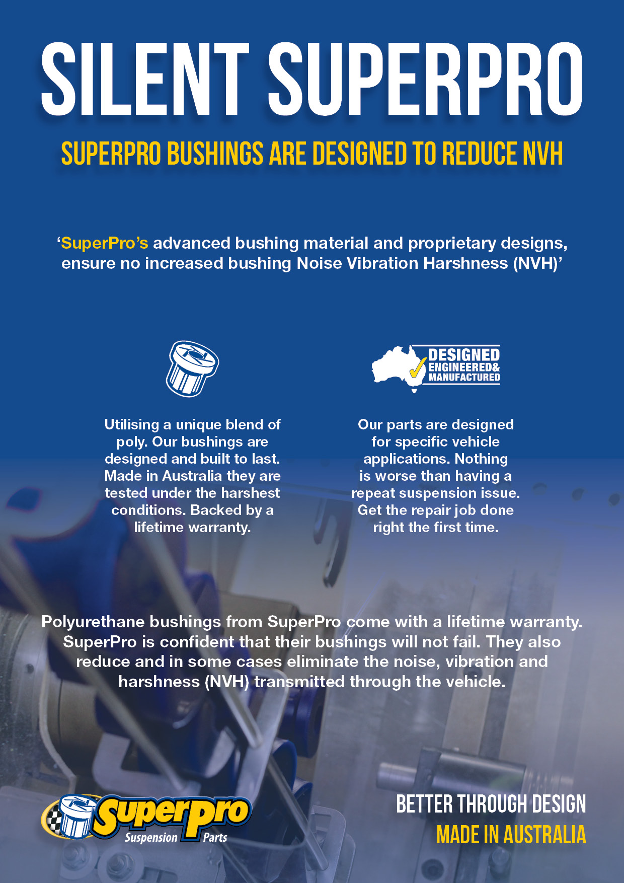 SuperPro Poly Bushing Noise
