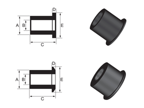 Bushing Type 1 - Shackle Bushing